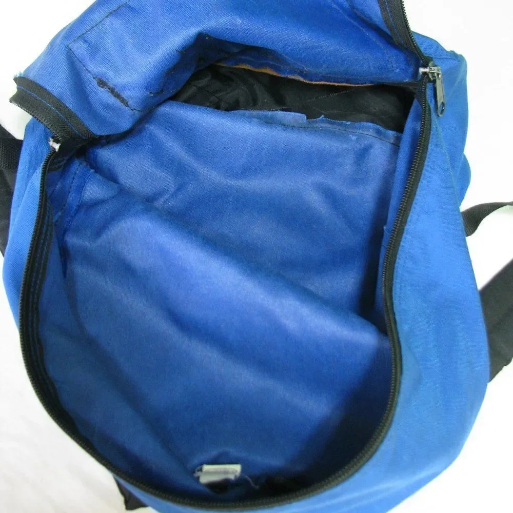 Vintage Eastpak Leather Bottom Backpack